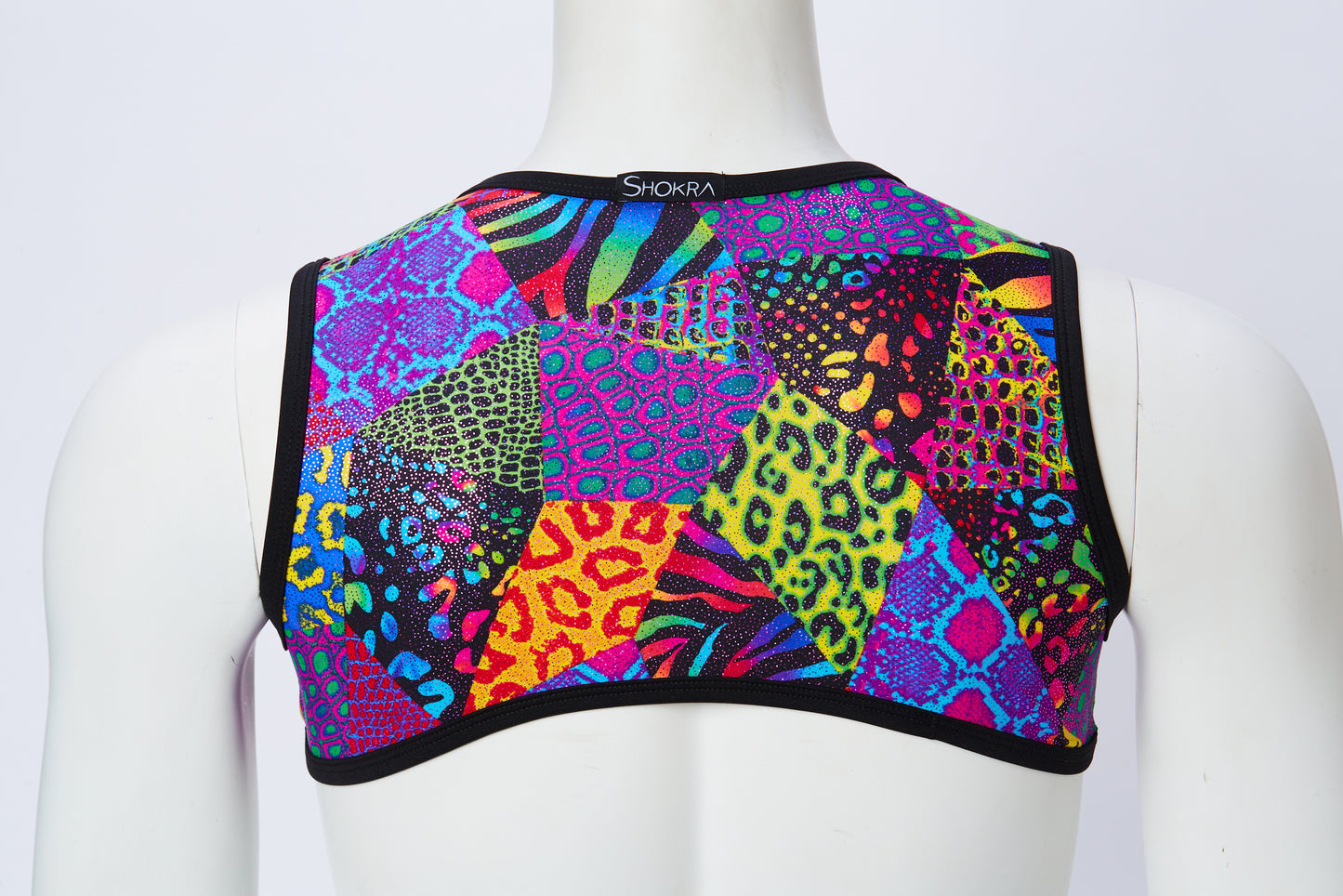 Men's Cropped Harness- Zoo Mania
