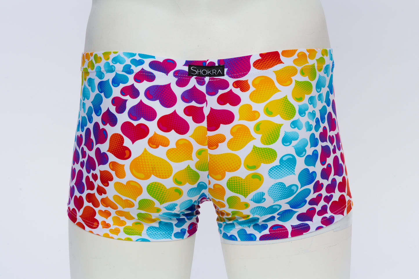 Men's Square Cut Short- Heart