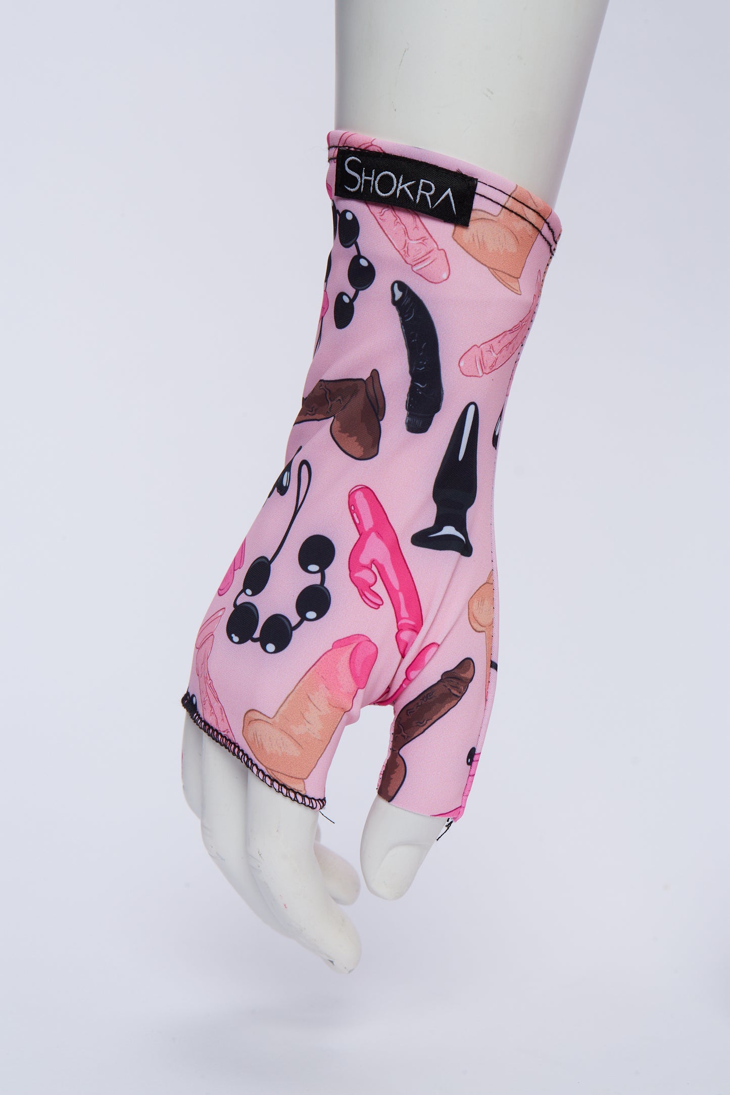 Fingerless Gloves- Happy Hole