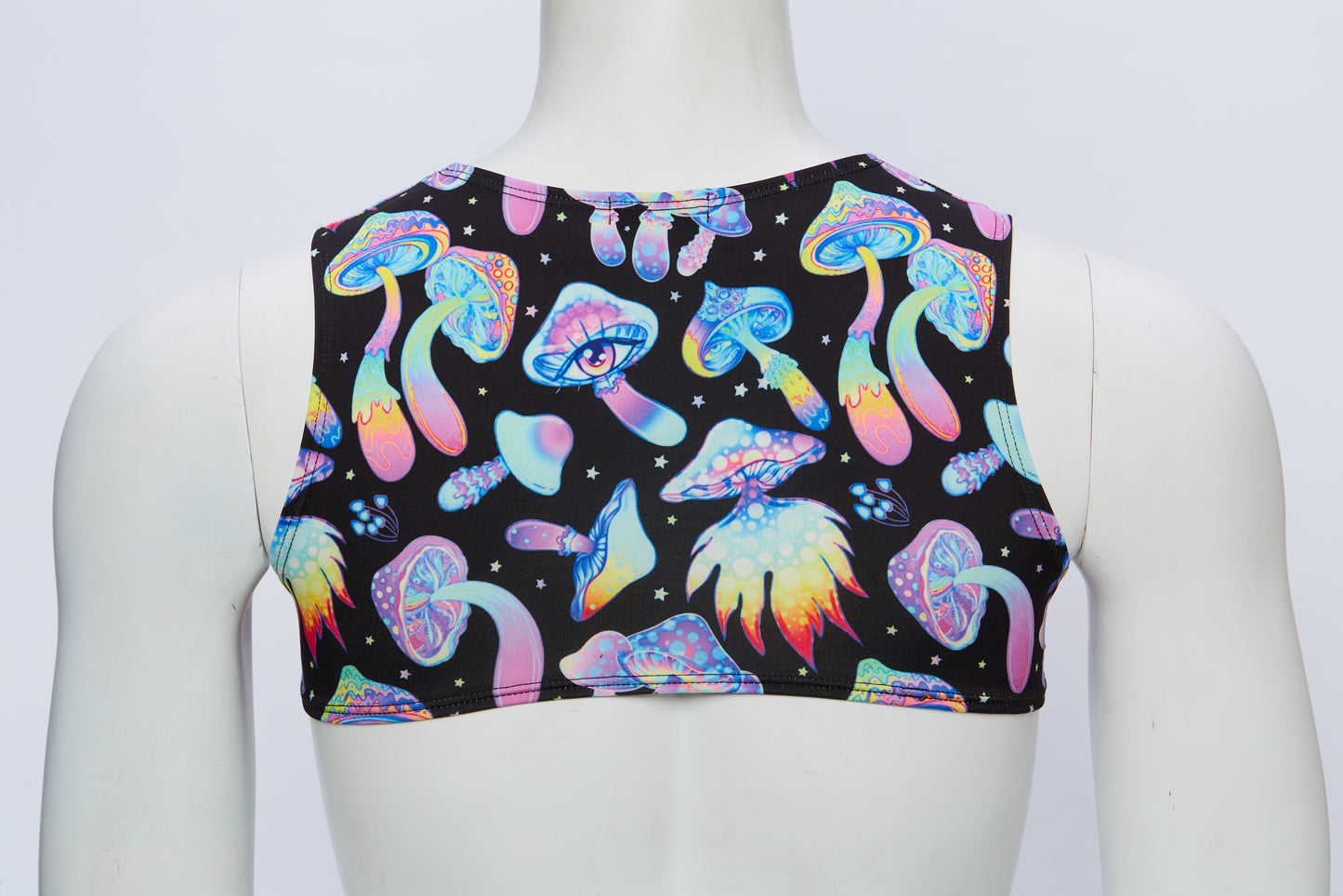 Men's Cropped Harness- Mushroom Dream