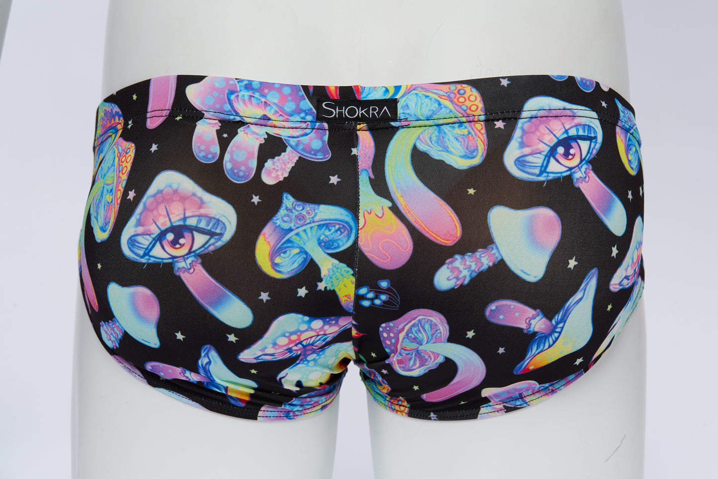 Men's Swim Brief- Mushroom Dream