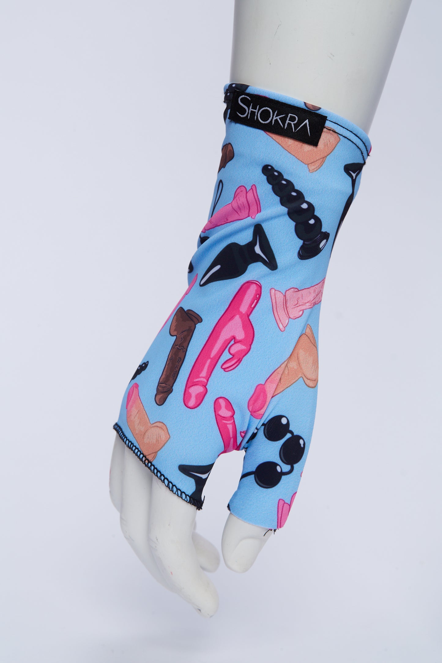 Fingerless Gloves- Happy Hole