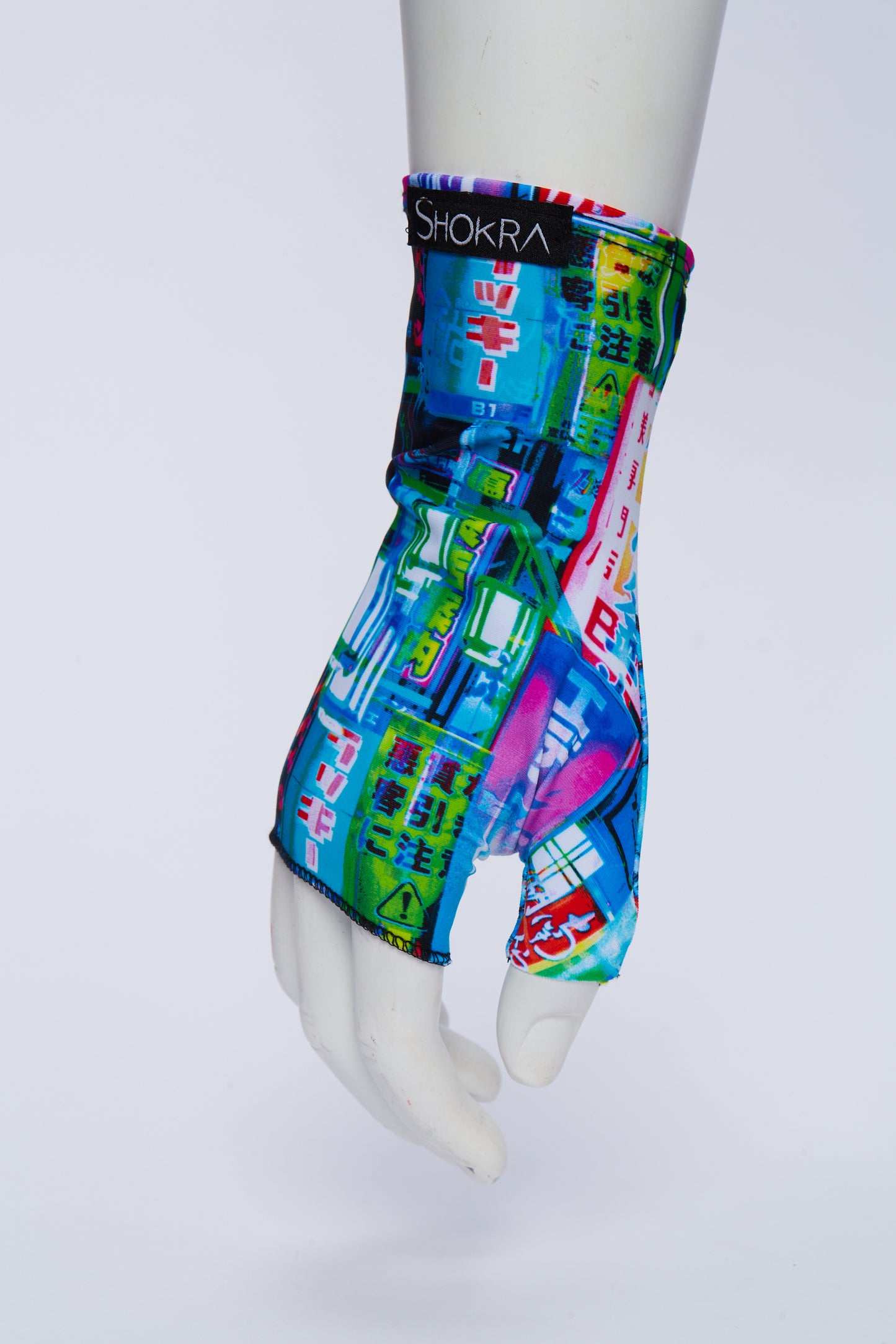 Fingerless Gloves- Tokyo Lights