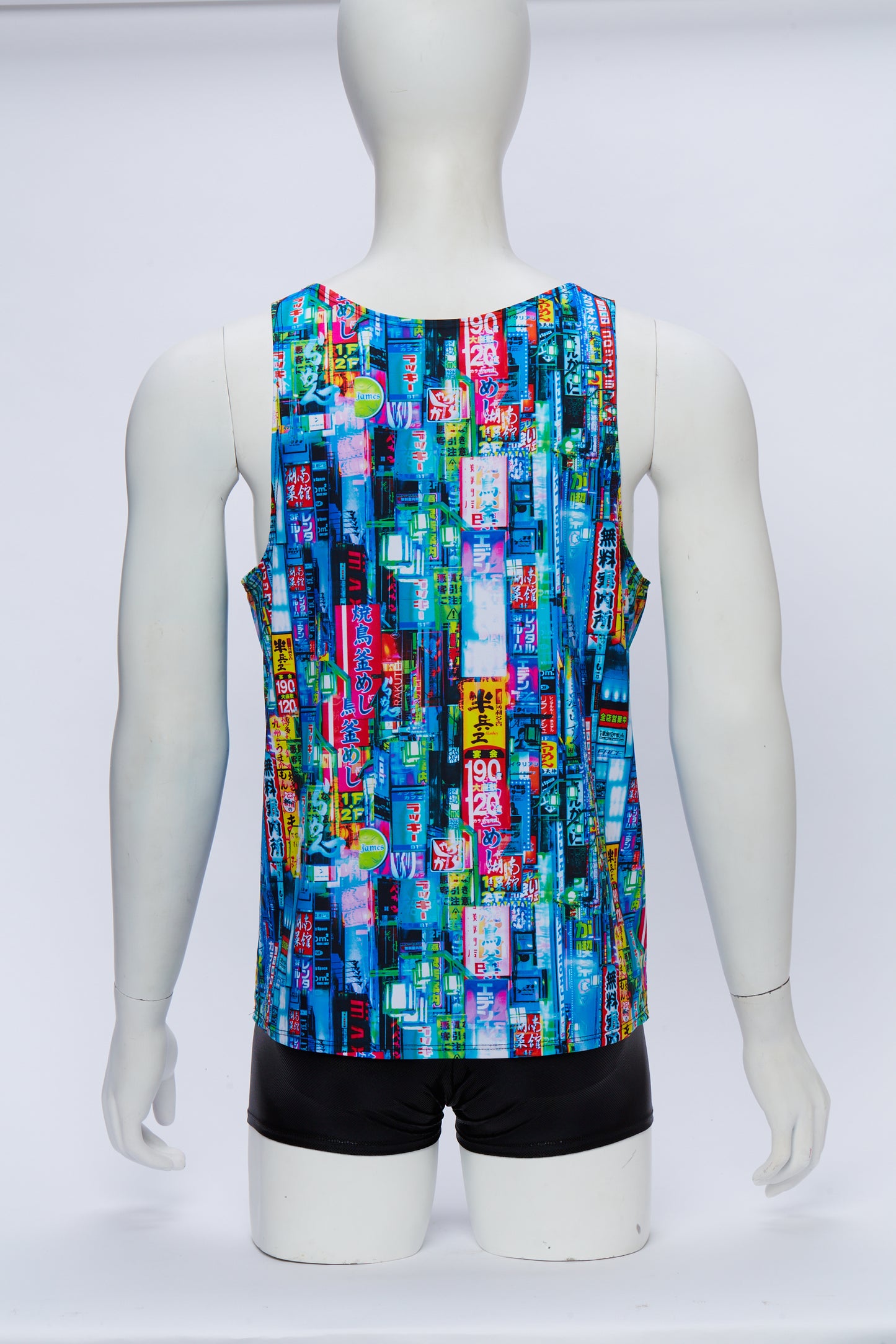 Men's Sport Tank- Tokyo Lights