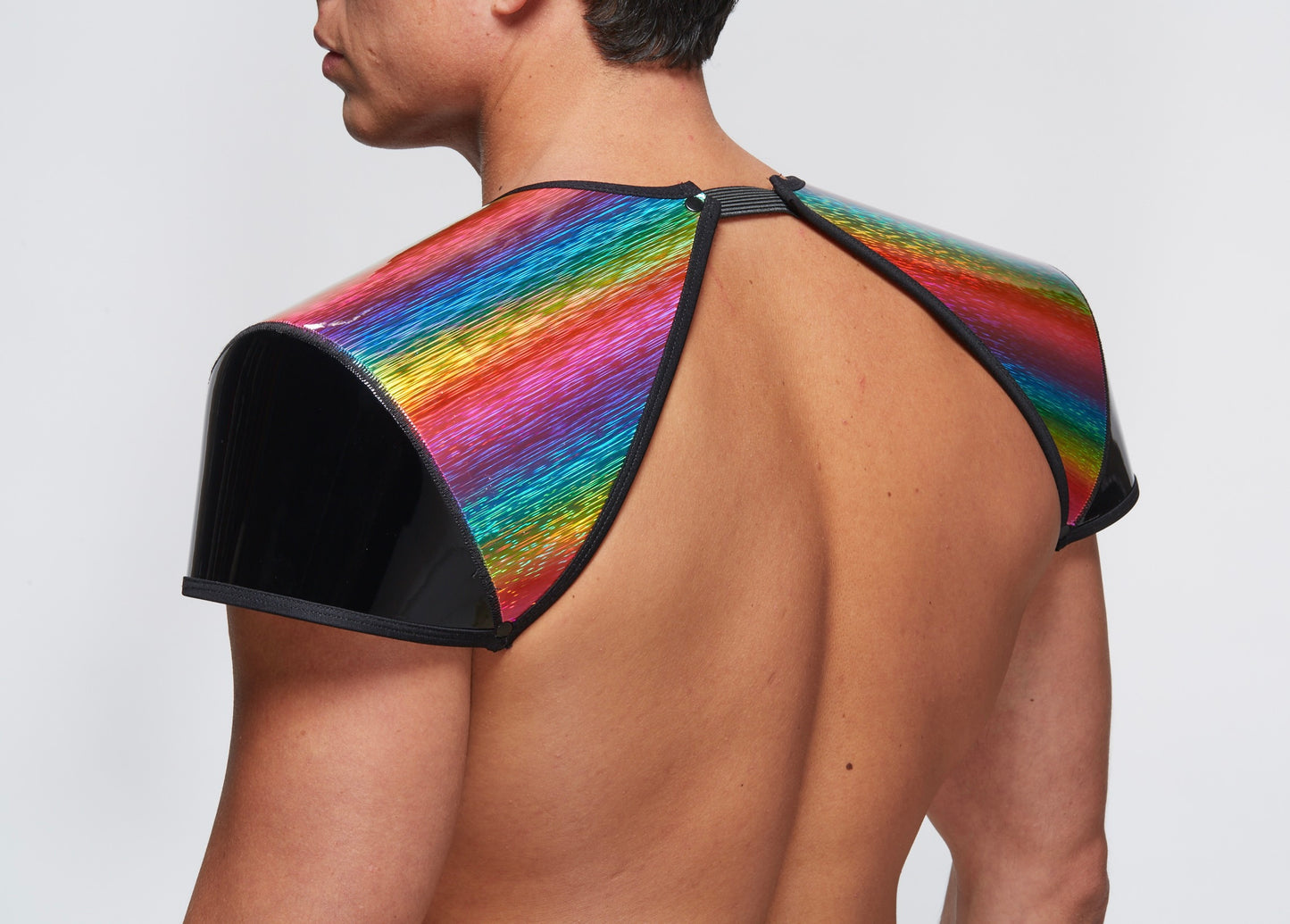 Commander Shoulders - Contrast/Rainbow Hologram