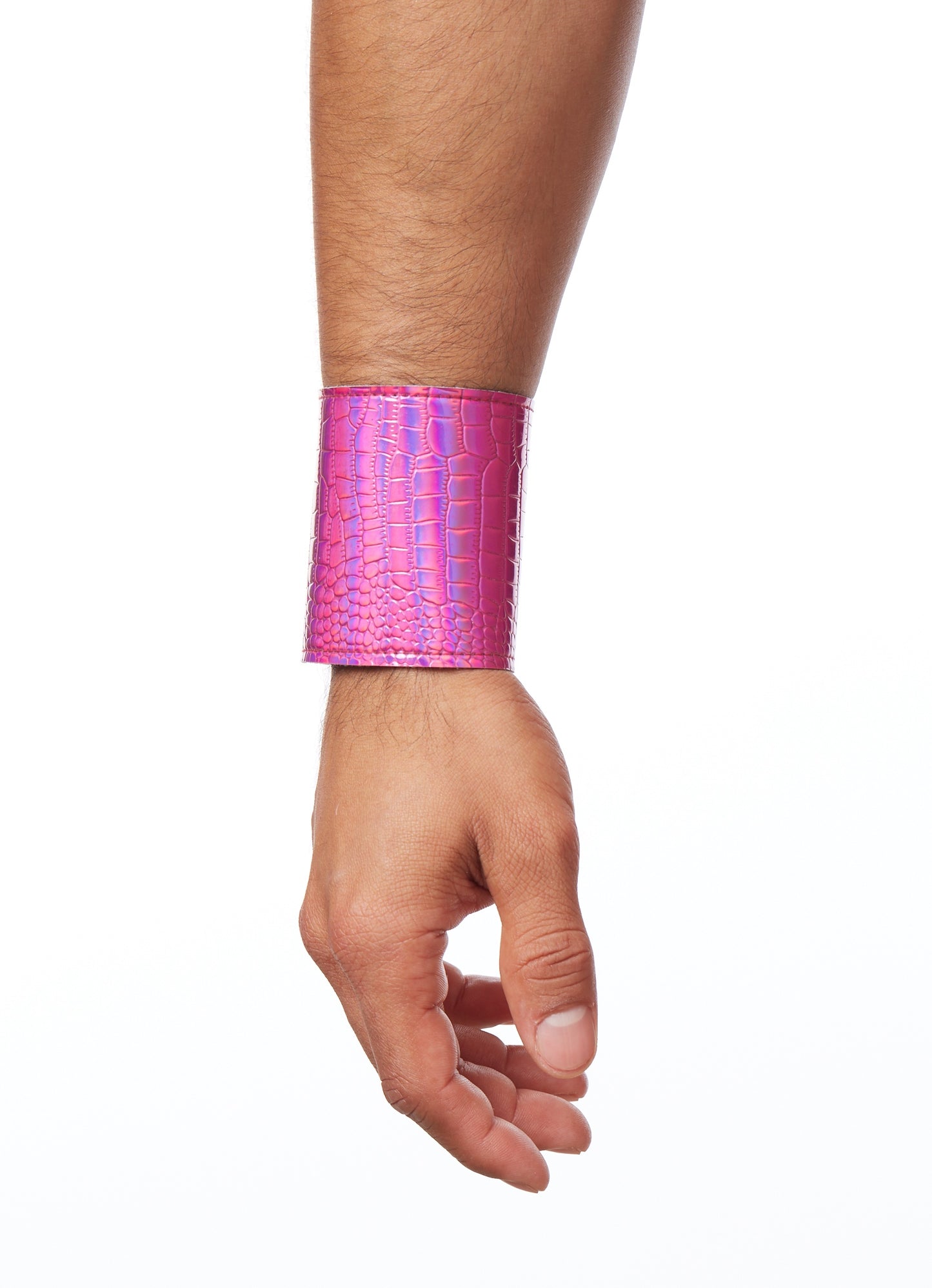 Cuff (Single) - Solid/Hologram Crocodile