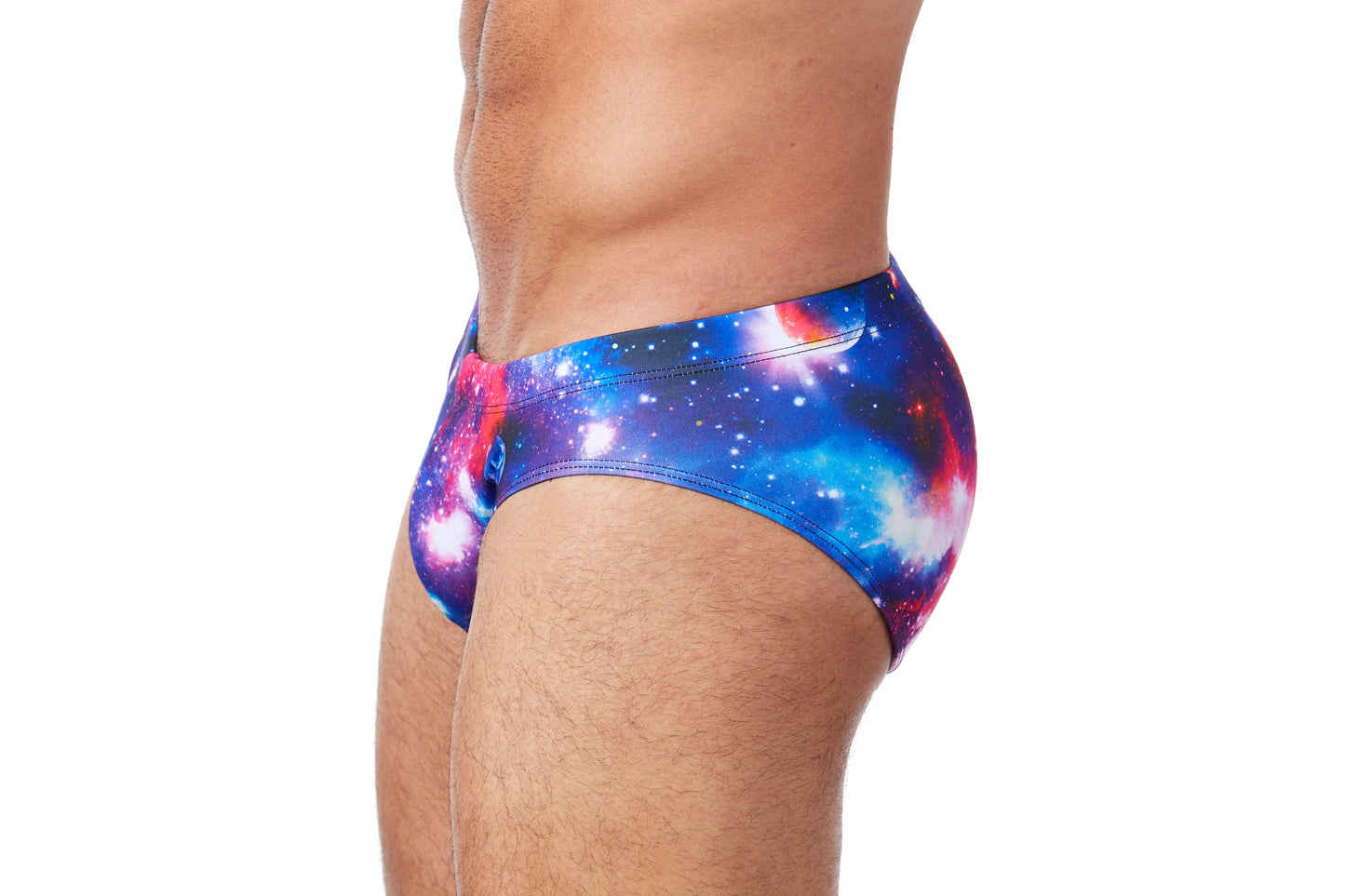 Men's Swim Brief-Summer Vibes Cosmic