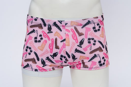 Men's Square Cut Short- Happy Hole