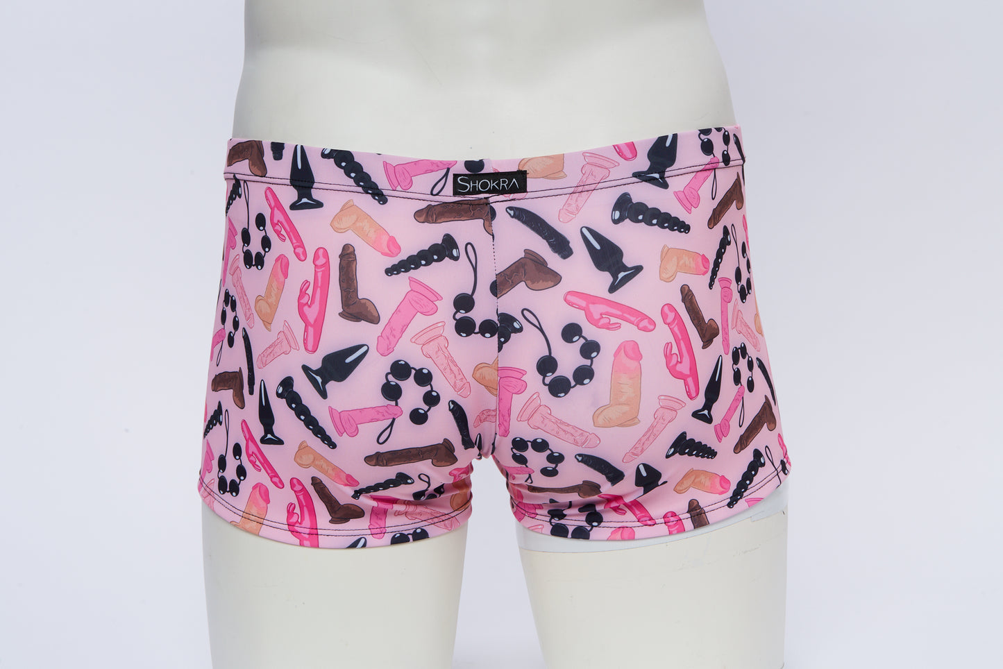 Men's Square Cut Short- Happy Hole