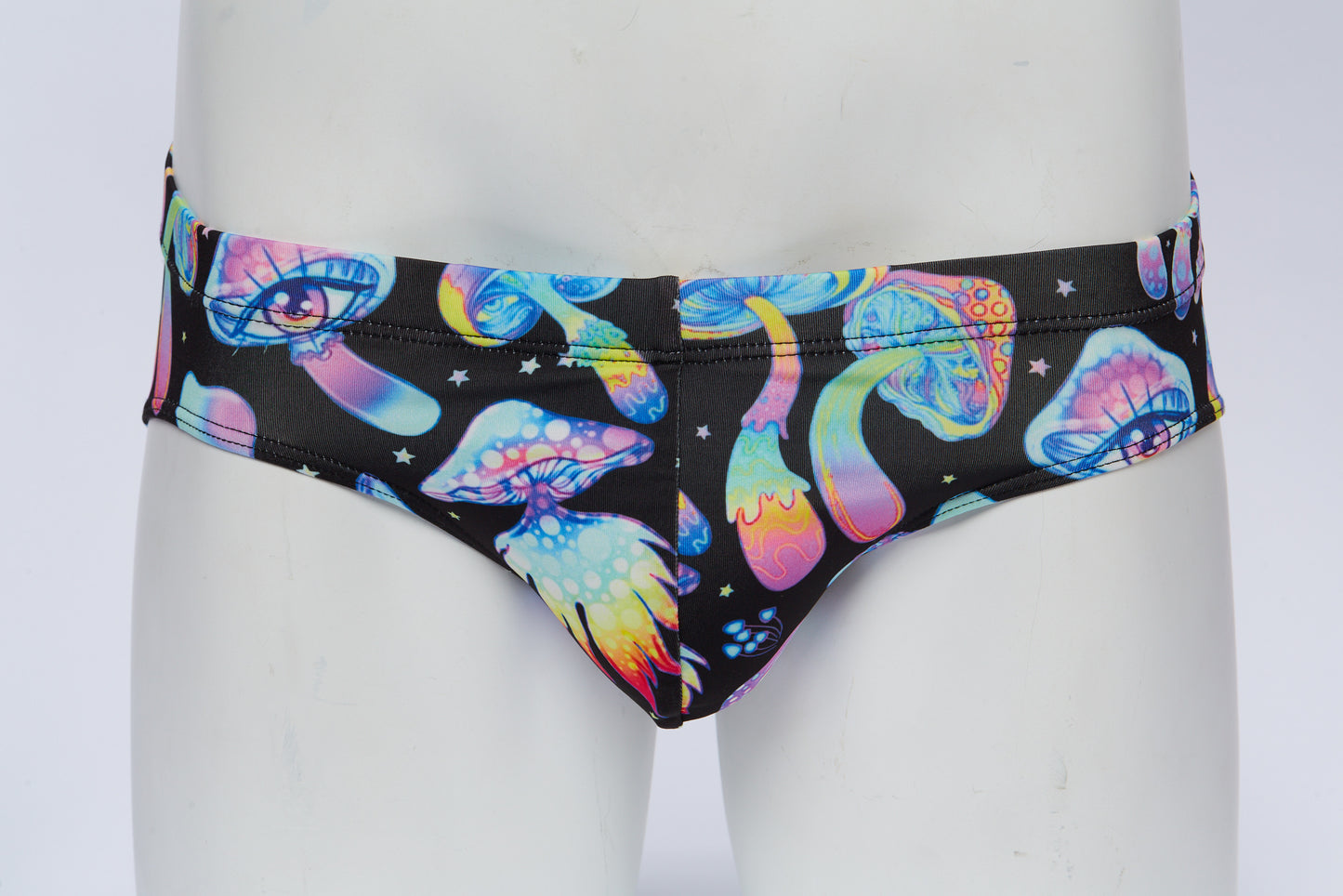 Men's Swim Brief- Mushroom Dream