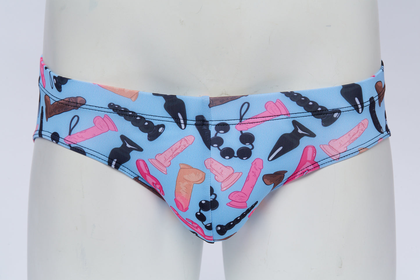 Men's Swim Brief- Happy Hole