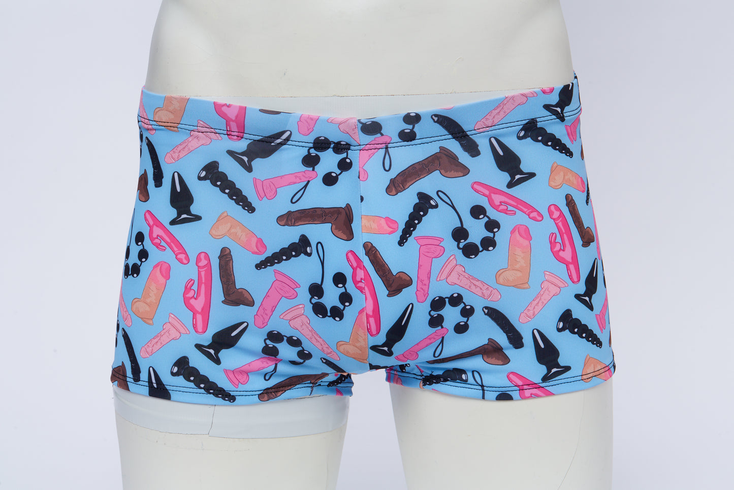 Men's Square Cut Short- Happy Hole