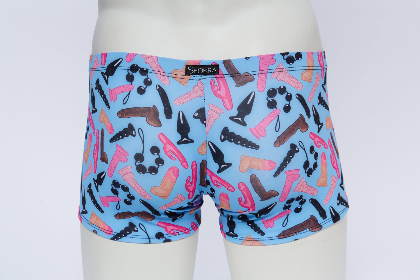 Men's Square Cut Short- Happy Hole