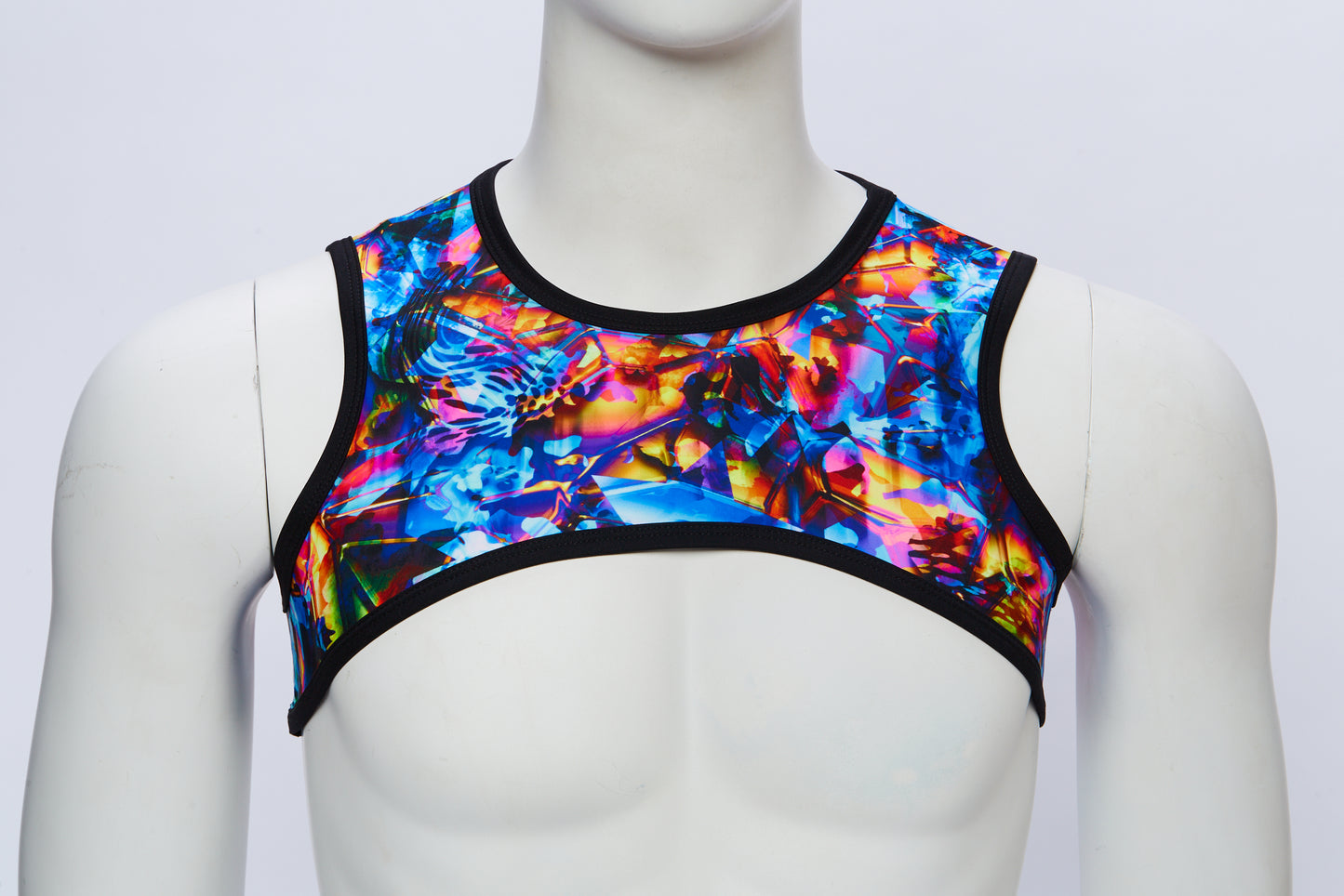 Men's Cropped Harness- Kaleidoscope