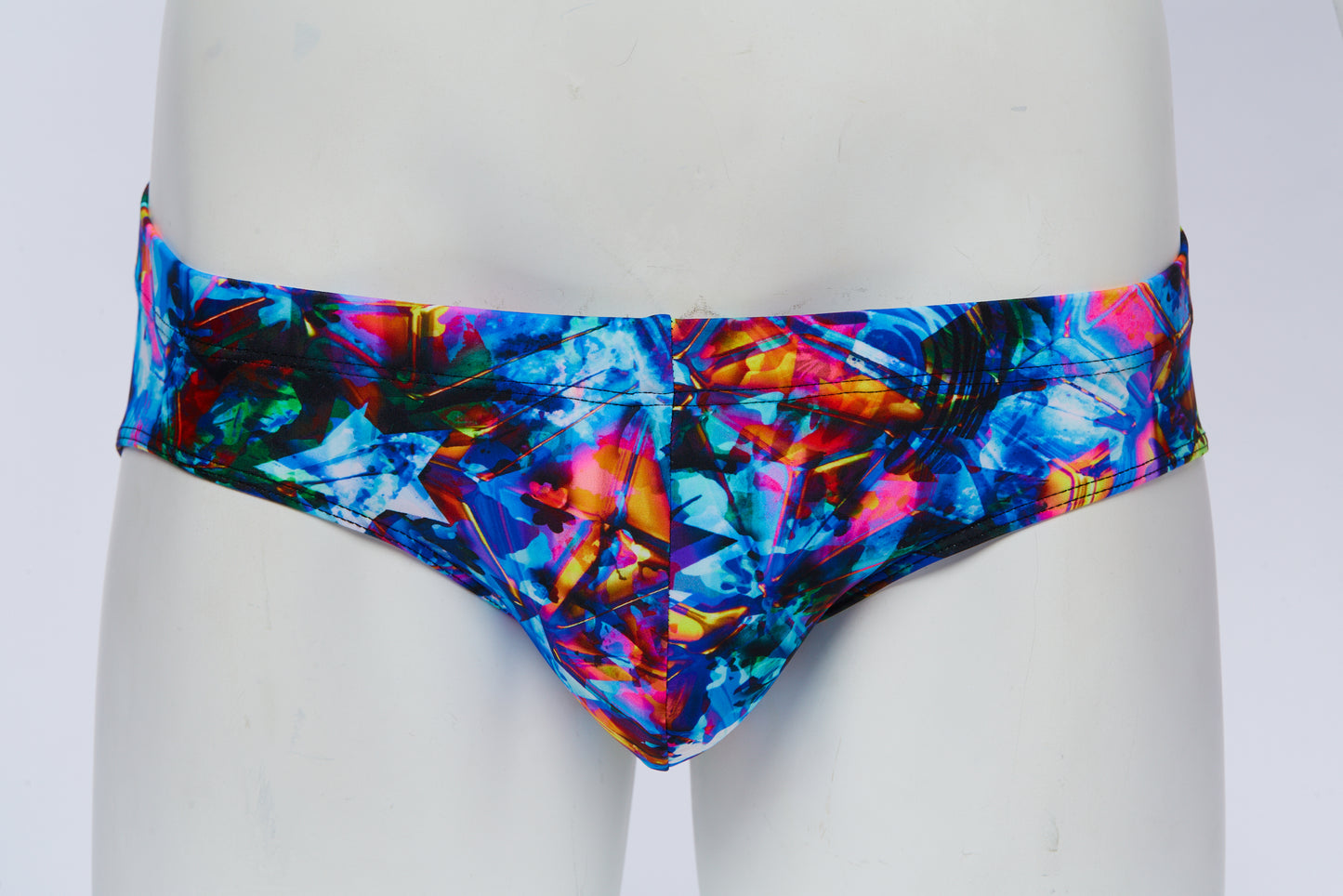 Men's Swim Brief- Kaleidoscope