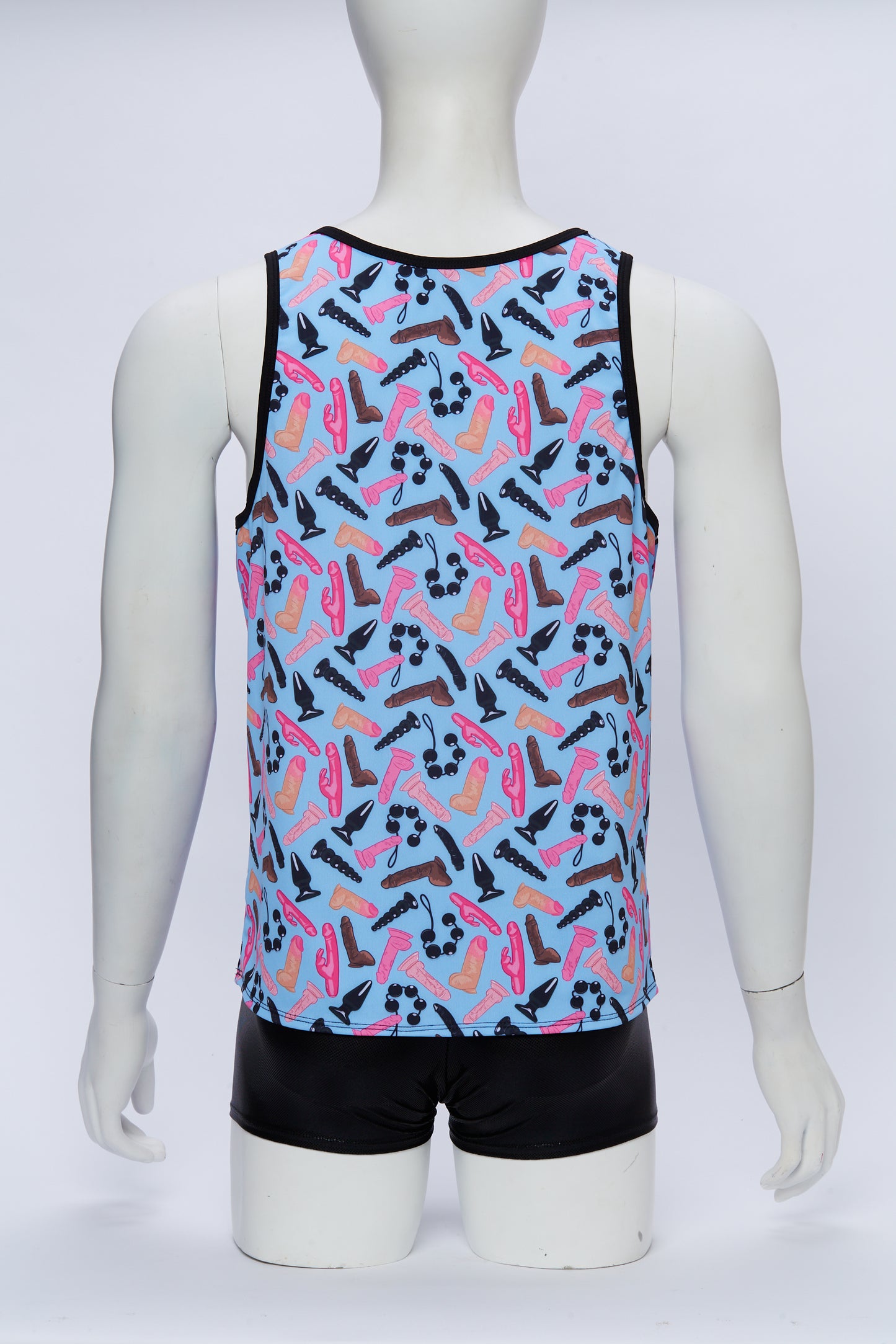 Men's Sport Tank- Happy Hole