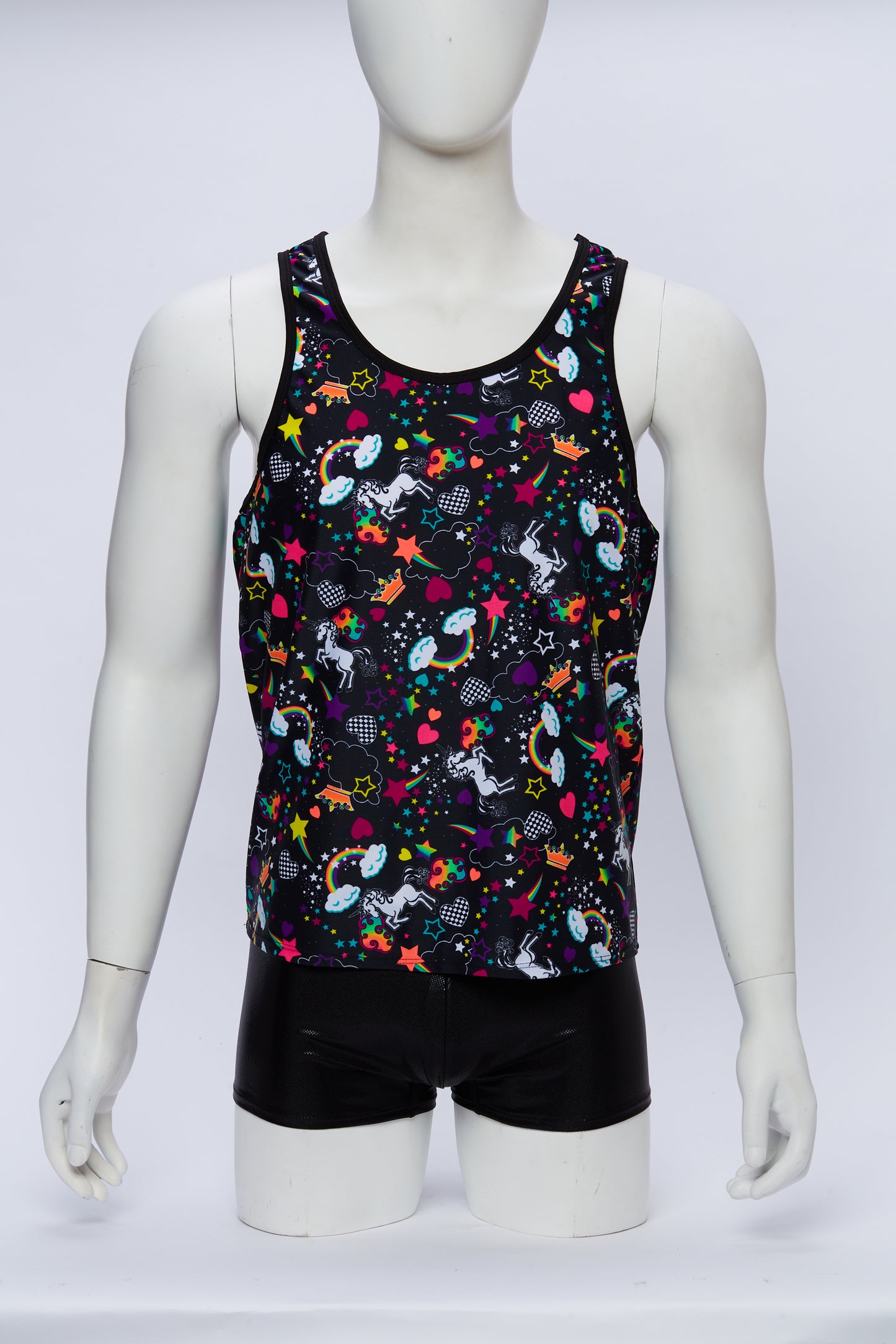 Men's Sport Tank- Rainbow Unicorn