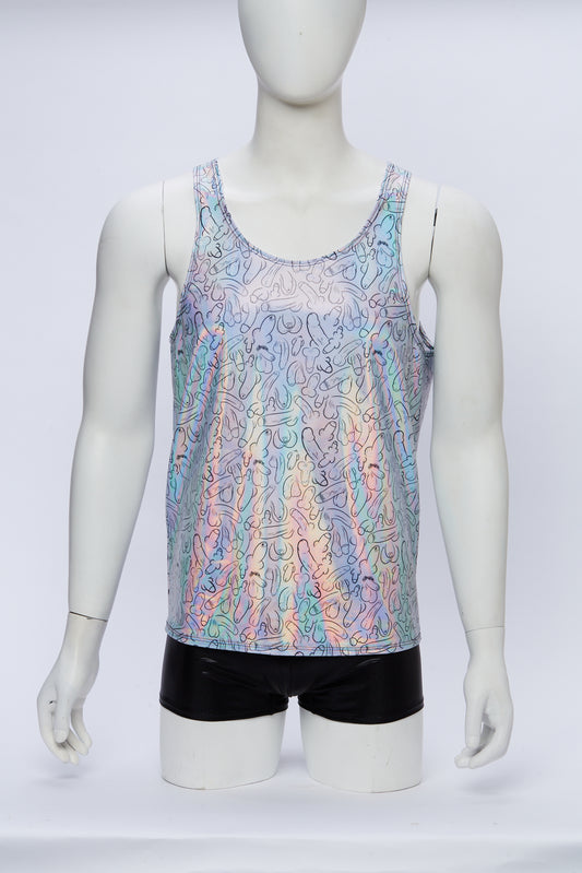 Men's Sport Tank- Hologram Weiner Fest