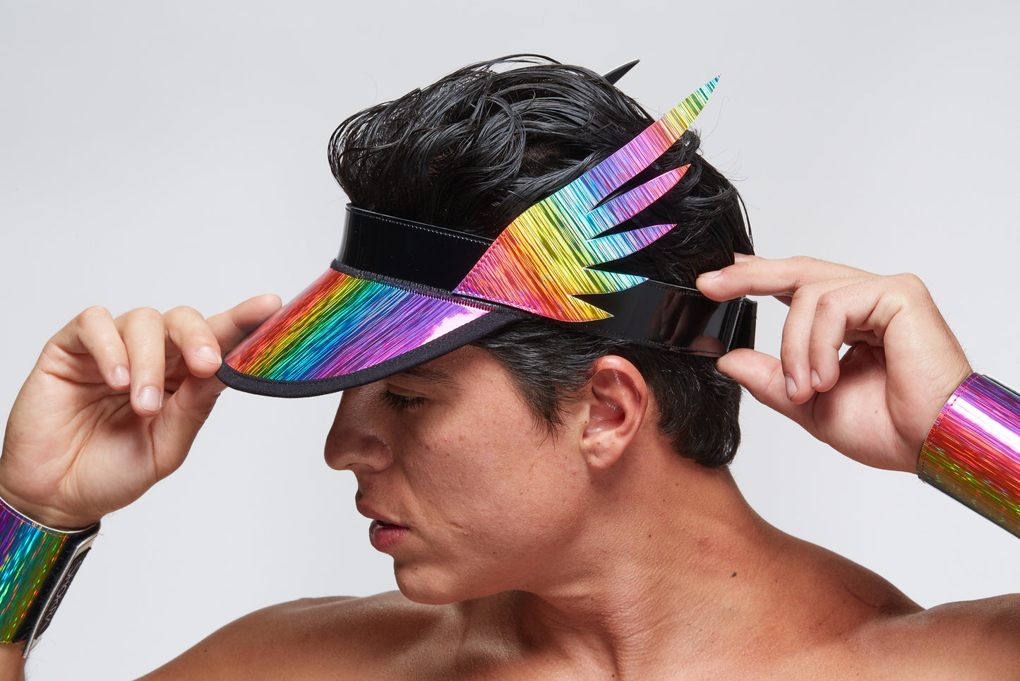 PRIDE Winged Shader Visor